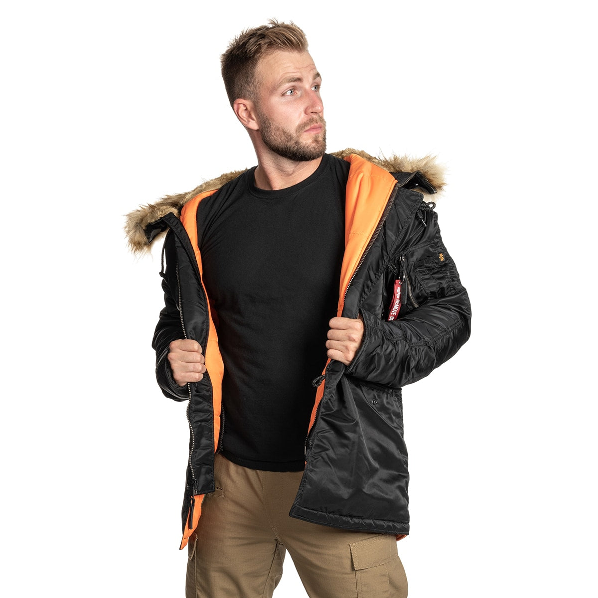 Kurtka Alpha Industries N3B VF 59 Fitted - Black