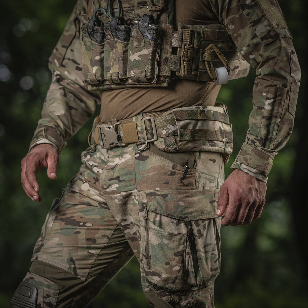 Pas taktyczny M-Tac War Belt Armor - MultiCam
