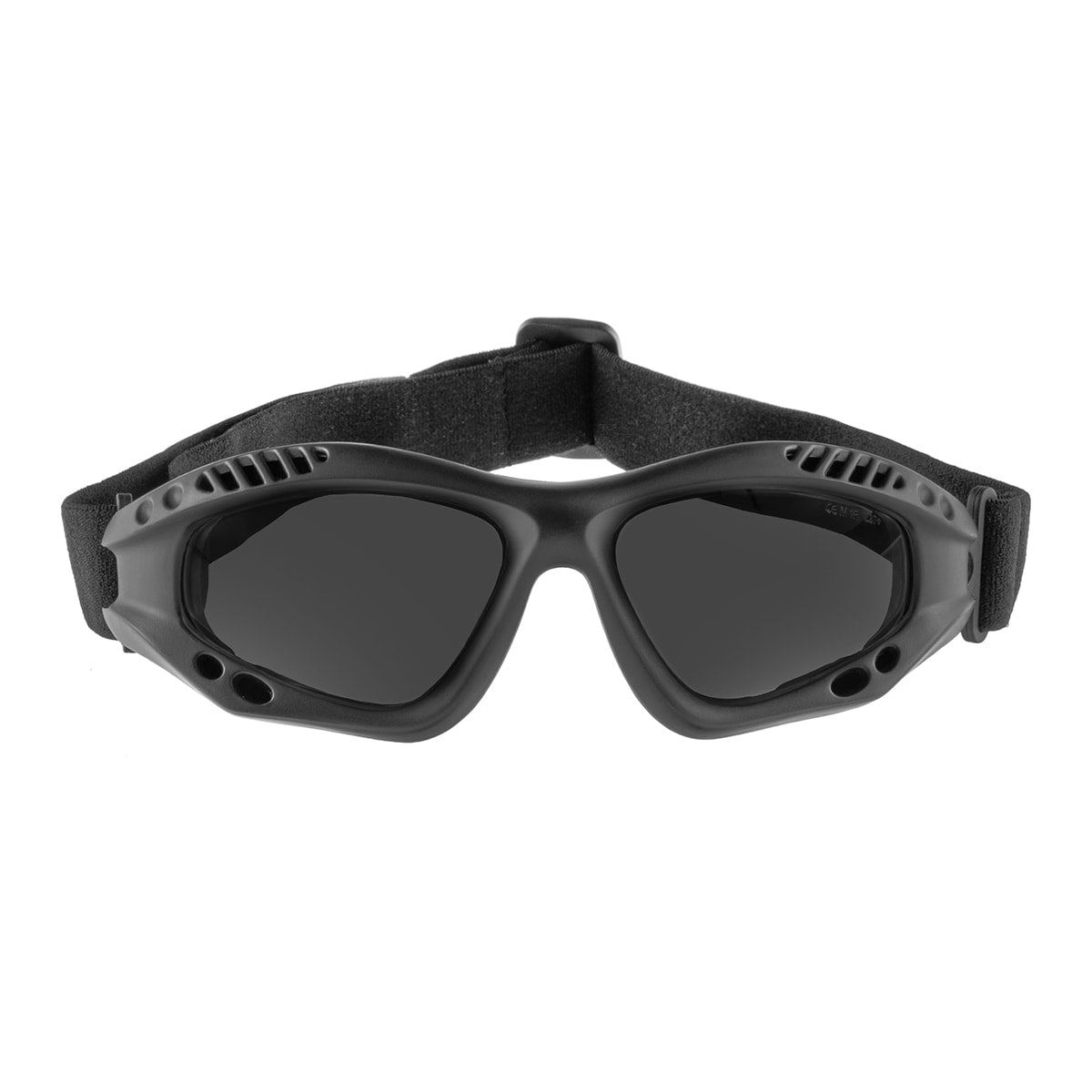 Gogle taktyczne Mil-Tec Commando Goggles Air Pro Smoke Black