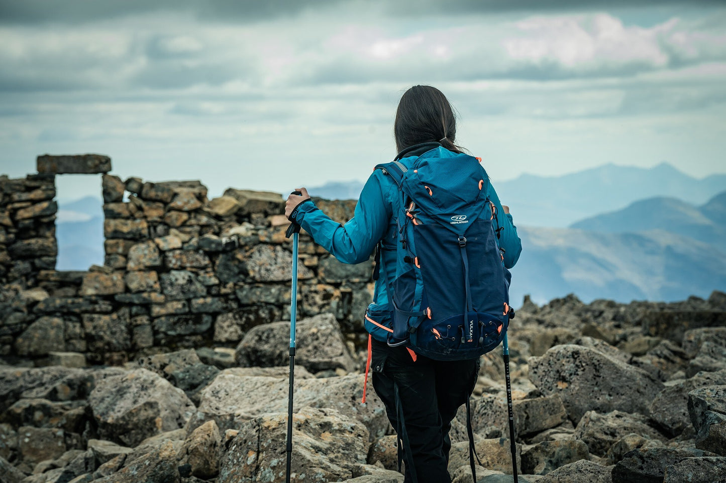 Plecak Highlander Outdoor Vulkan 45 l - Navy Blue