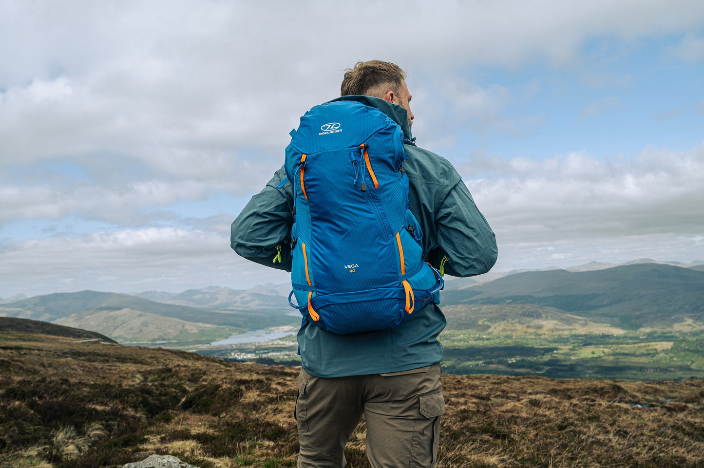 Plecak Highlander Outdoor Vega Men 40 l - Sky Blue