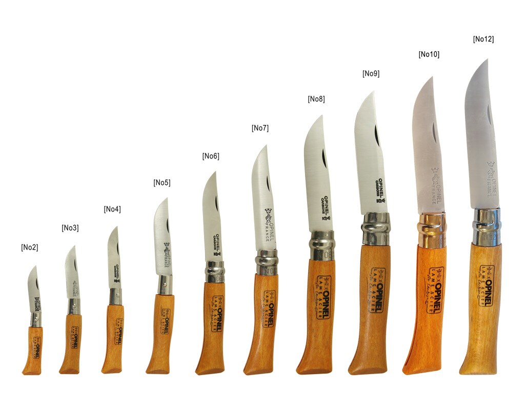 Nóż składany Opinel No.8 Carbon