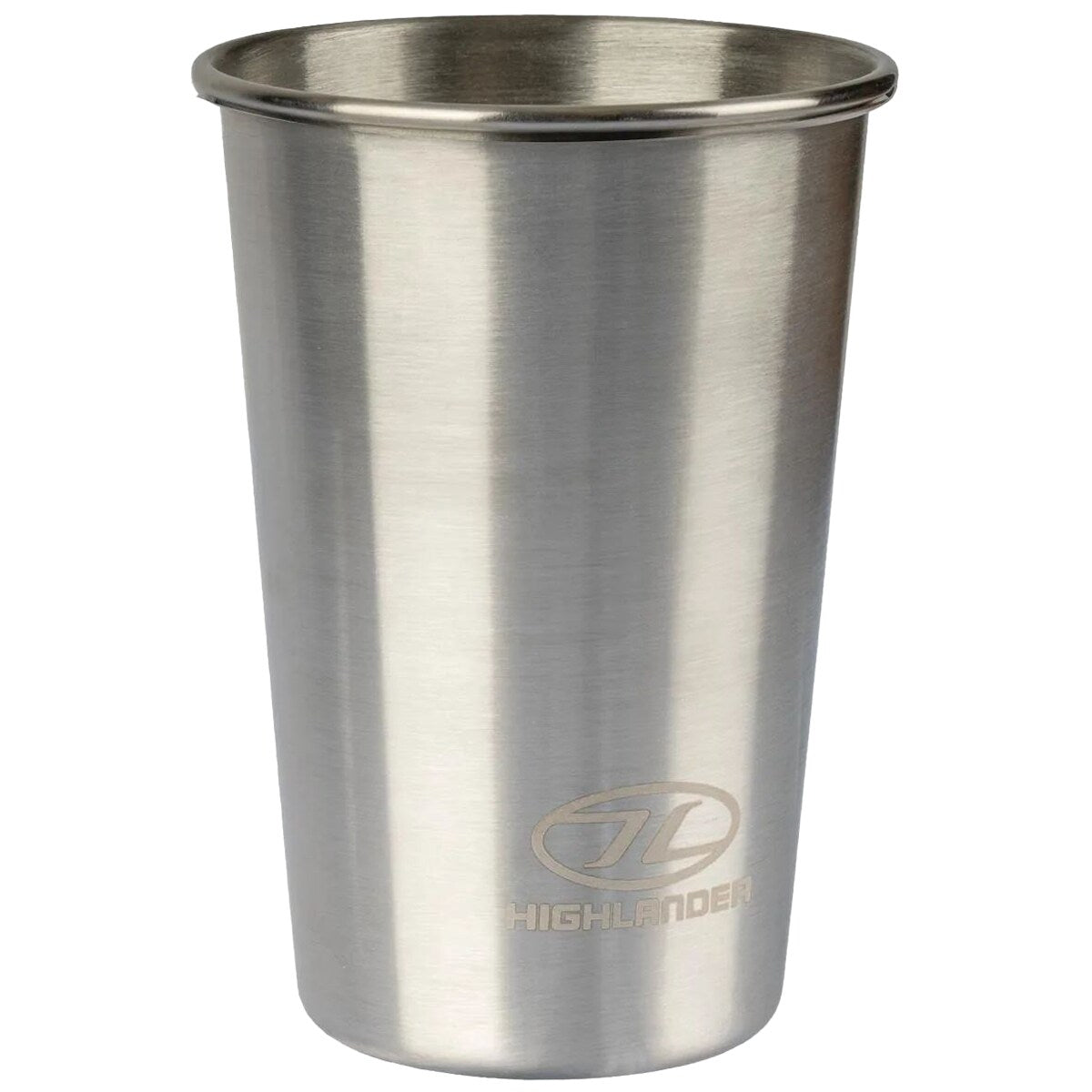 Kubek stalowy Highlander Outdoor Camp Cup 500 ml - Silver
