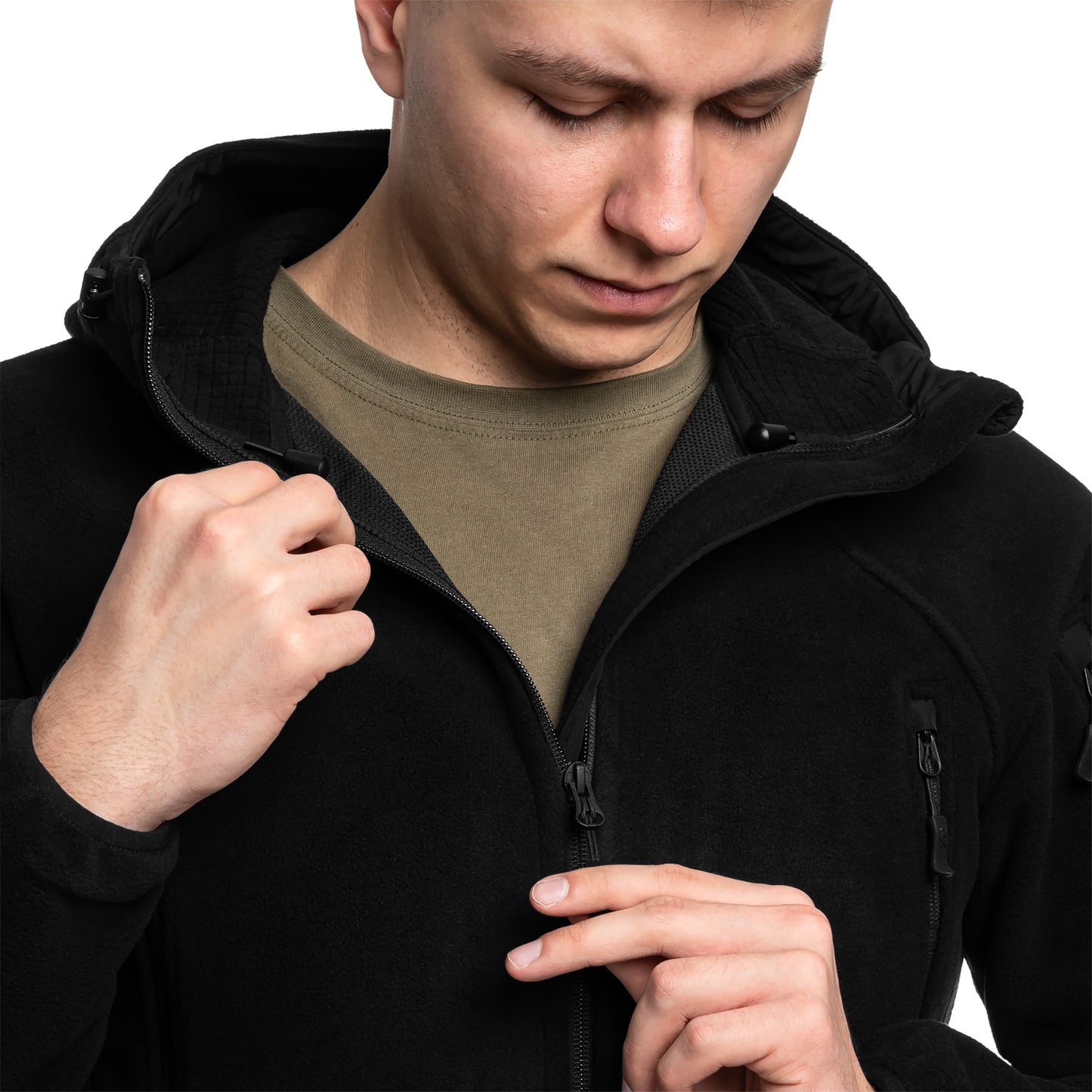 Polar Helikon Patriot Mk2 Hybrid Fleece - Black