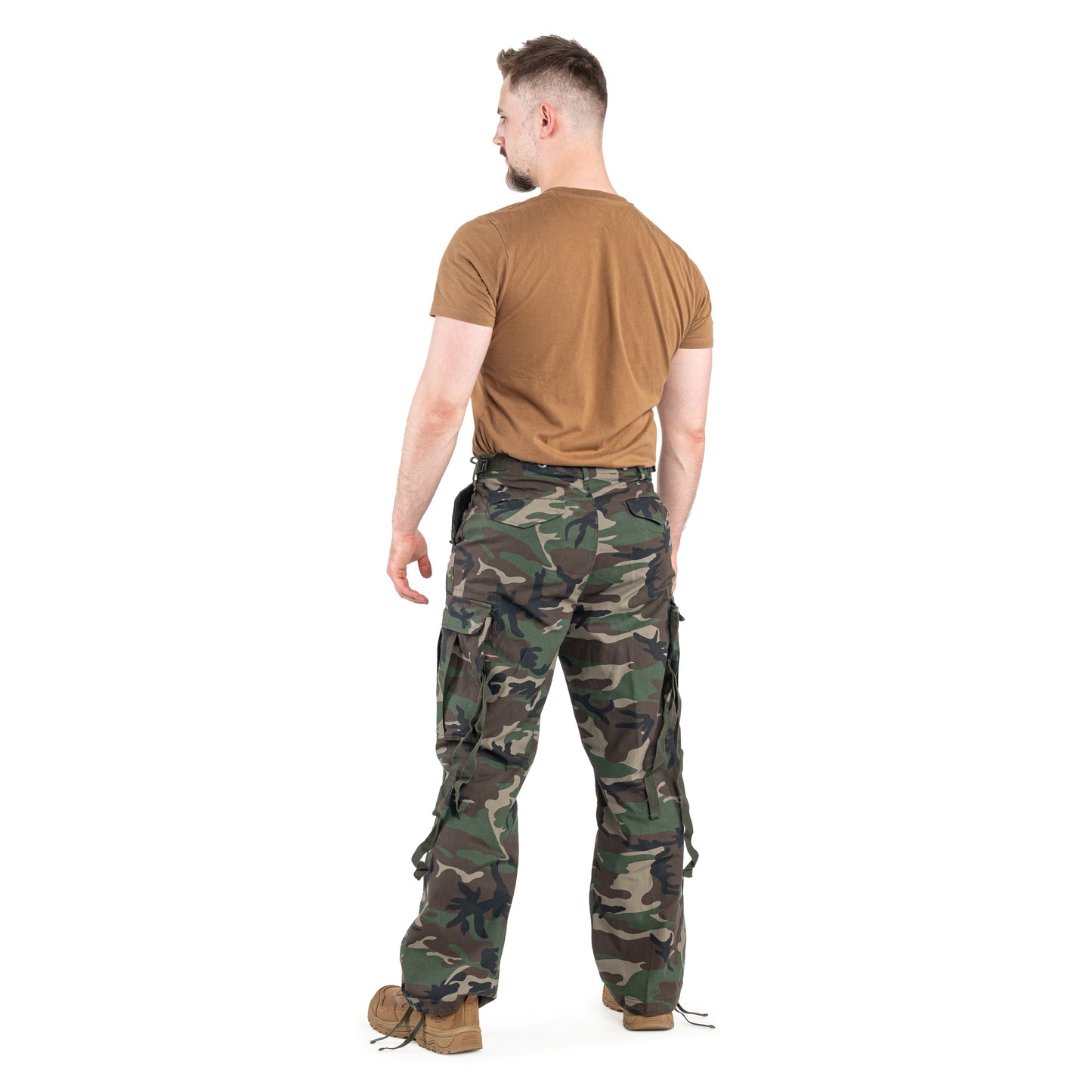 Spodnie wojskowe Brandit M65 Vintage - Woodland