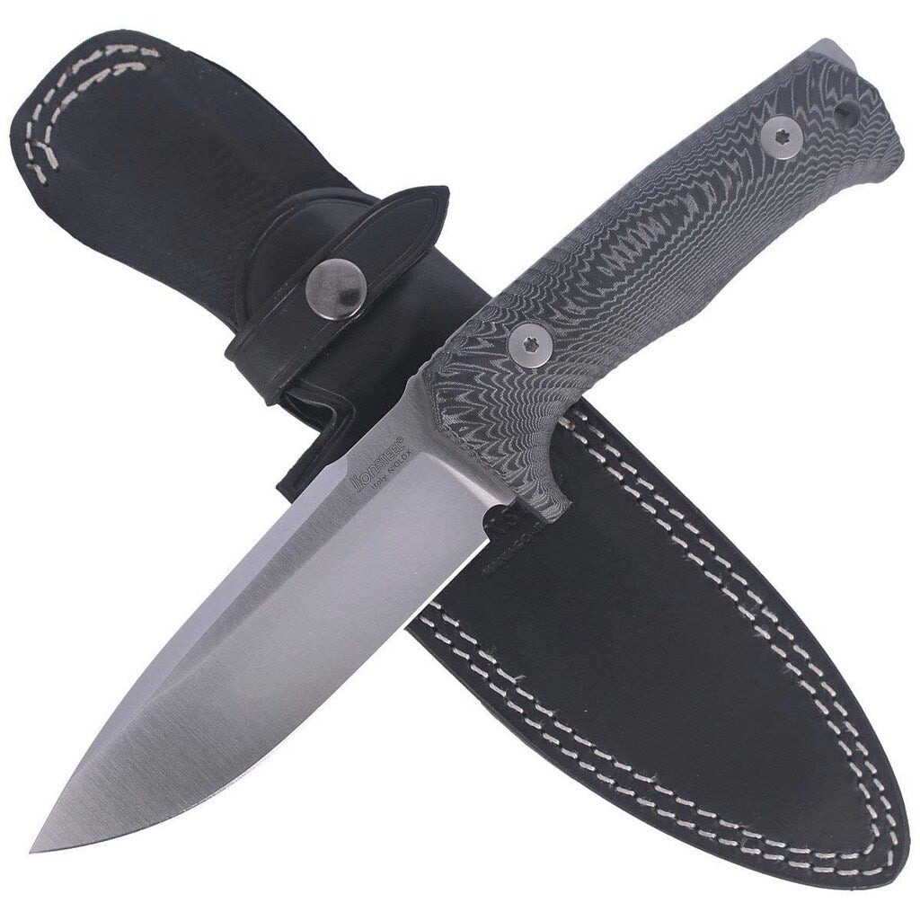 Nóż LionSteel T5 Micarta Satin Blade