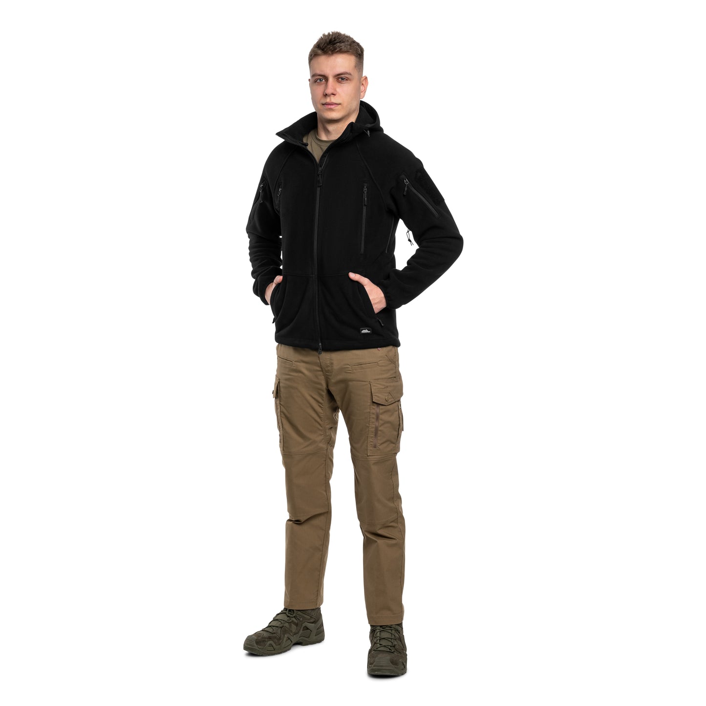 Polar Helikon Patriot Mk2 Hybrid Fleece - Black