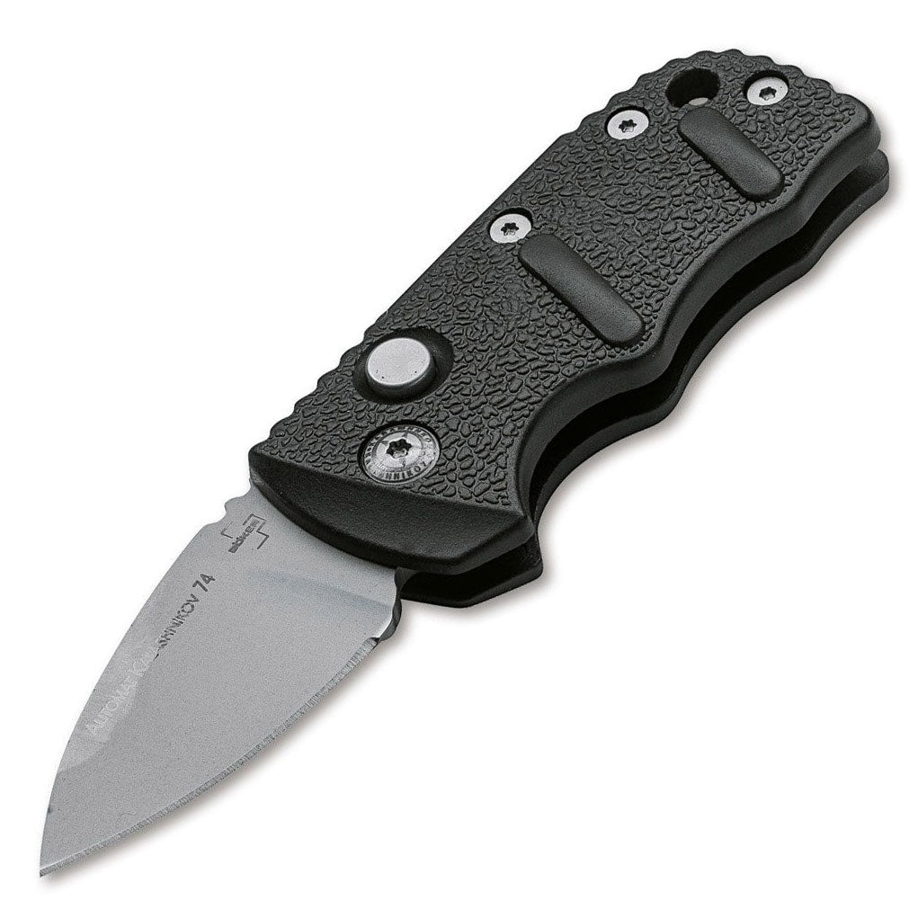 Nóż sprężynowy Boker Plus AKS-74 Stubby Swiss Edition D2