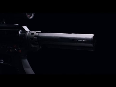 Prowadnica kolby Strike Industries Advanced Receiver Extension do karabinków AR15 - Black