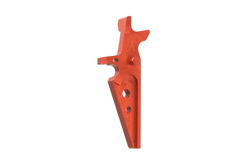 Język spustowy Retro Arms CNC typ A do replik M4/M16 - czerwony