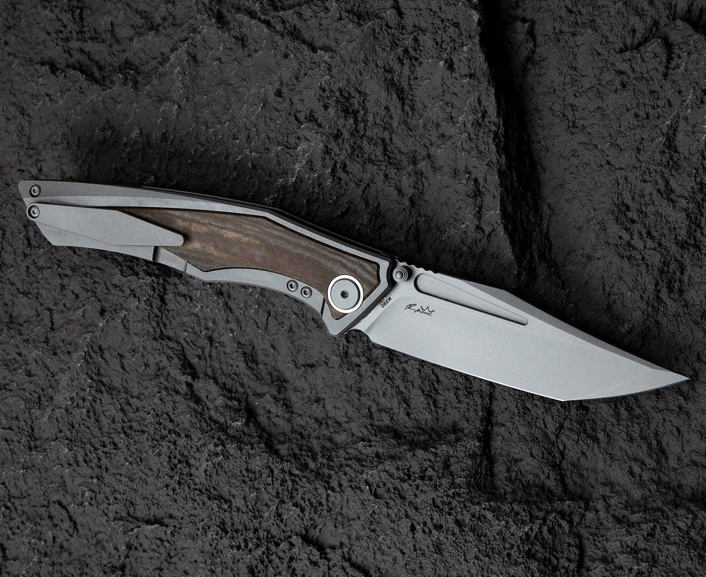 Nóż składany Bestech Knives Togatta - Dark Grey