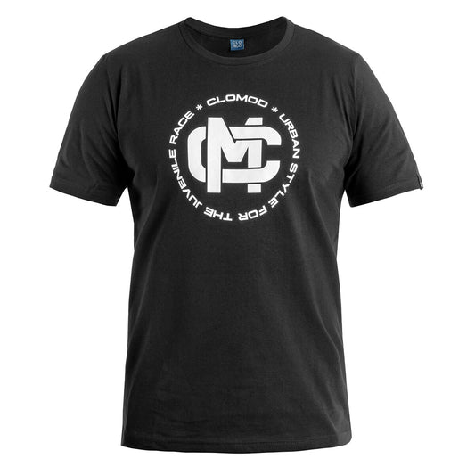Koszulka T-shirt Pentagon CloMod Initials - Black