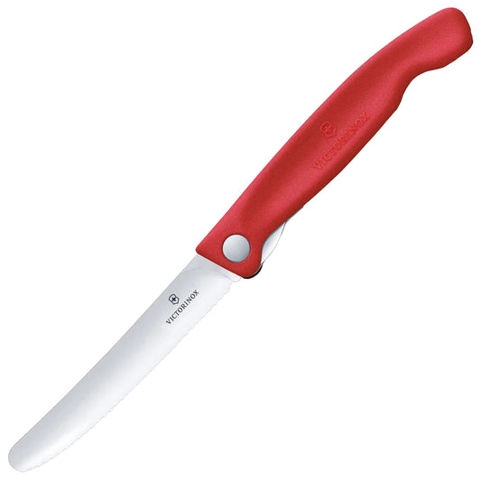 Nóż składany kuchenny Victorinox Picnic Swiss Classic - Chili Red