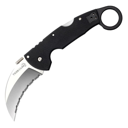 Nóż składany Cold Steel Tiger Claw Serrated Karambit S35VN