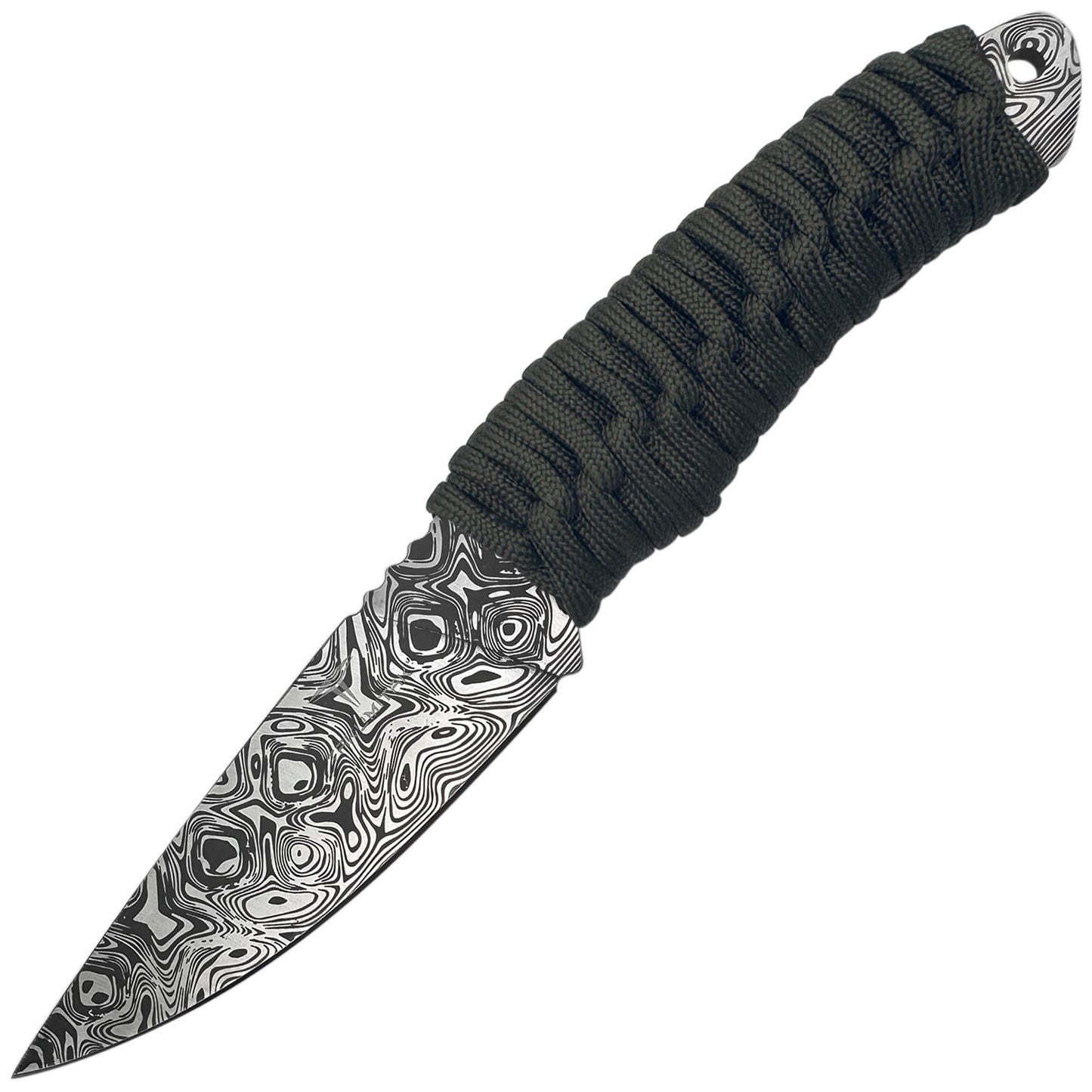 Nóż Takumitak Nighthawk - Damascus/Olive