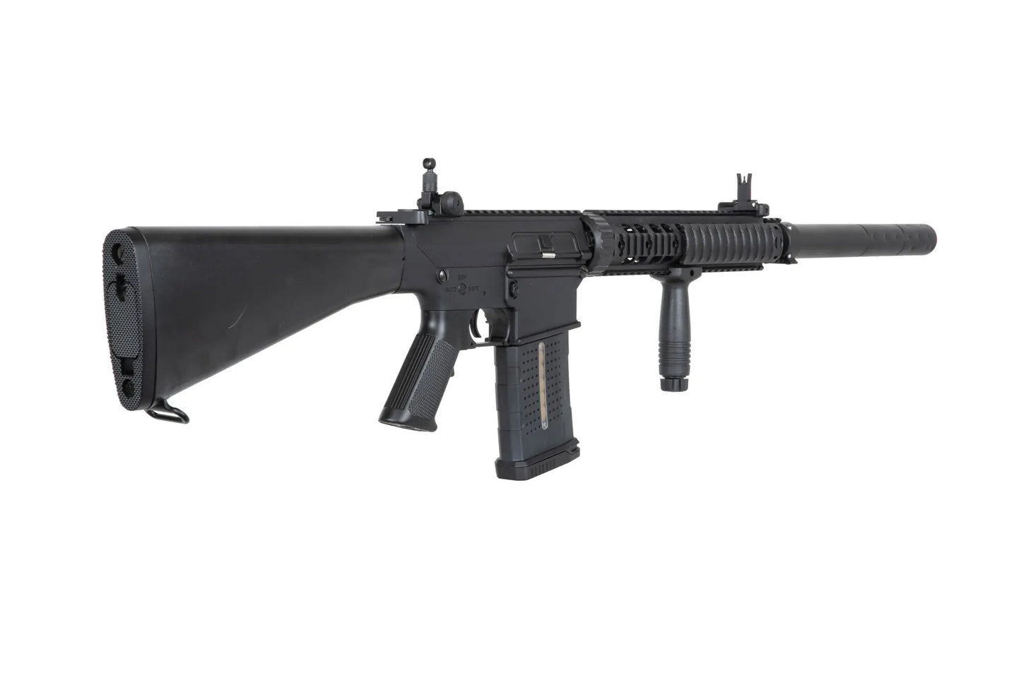 Karabin wyborowy AEG A&K SR25-P-N z polimerową kolbą - Black