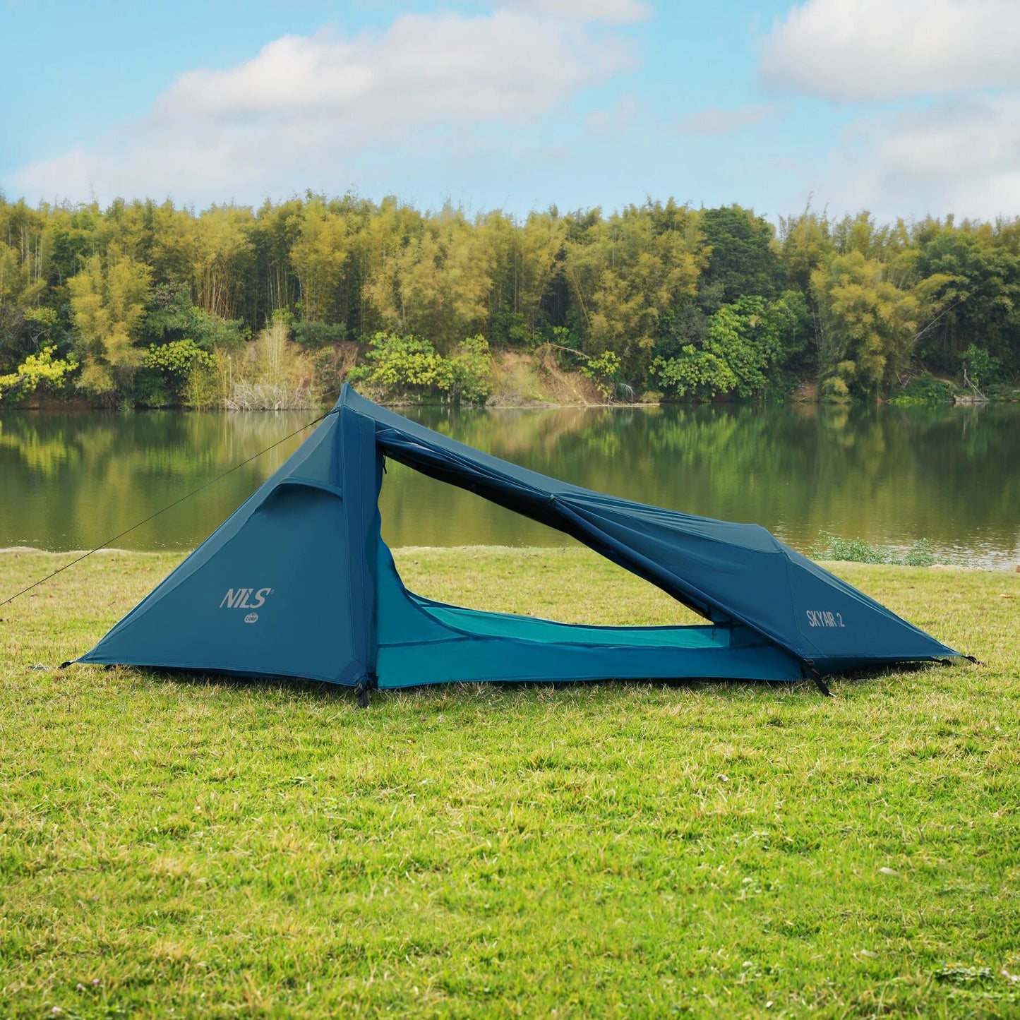 Namiot 2-osobowy Nils Camp NC2502 Ultra Light Skyair 2 - Niebieski