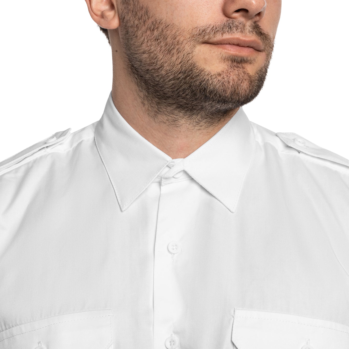 Koszula Mil-Tec Service Long Sleeve Shirt - White