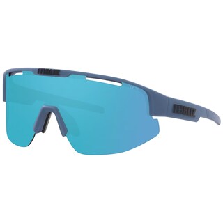 Okulary przeciwsłoneczne Bliz Matrix Small Nano Optics - Matte Blue/Smoke Mirror Ice Blue
