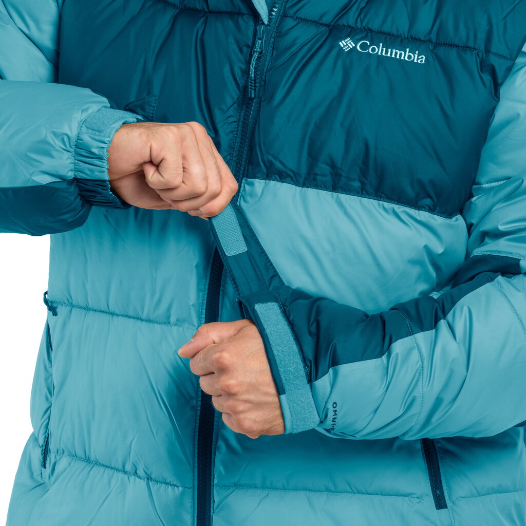 Kurtka Columbia Pike Lake II Hooded - Metal/Night Wave