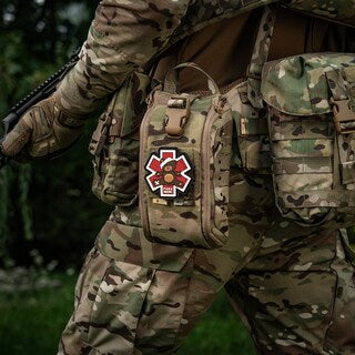 Naszywka M-Tac Paramedic Miś PVC - Brown/Black