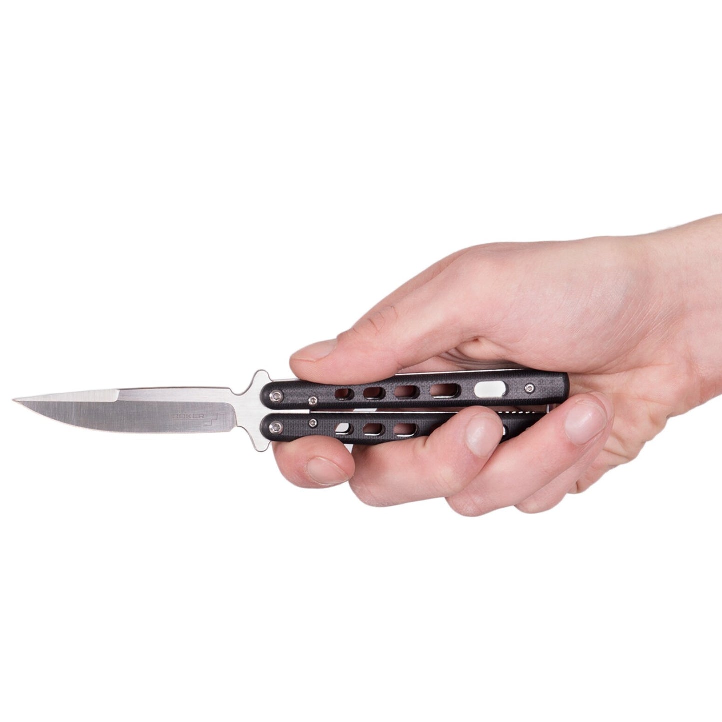 Nóż składany motylek Boker Plus Balisong G10 - mały