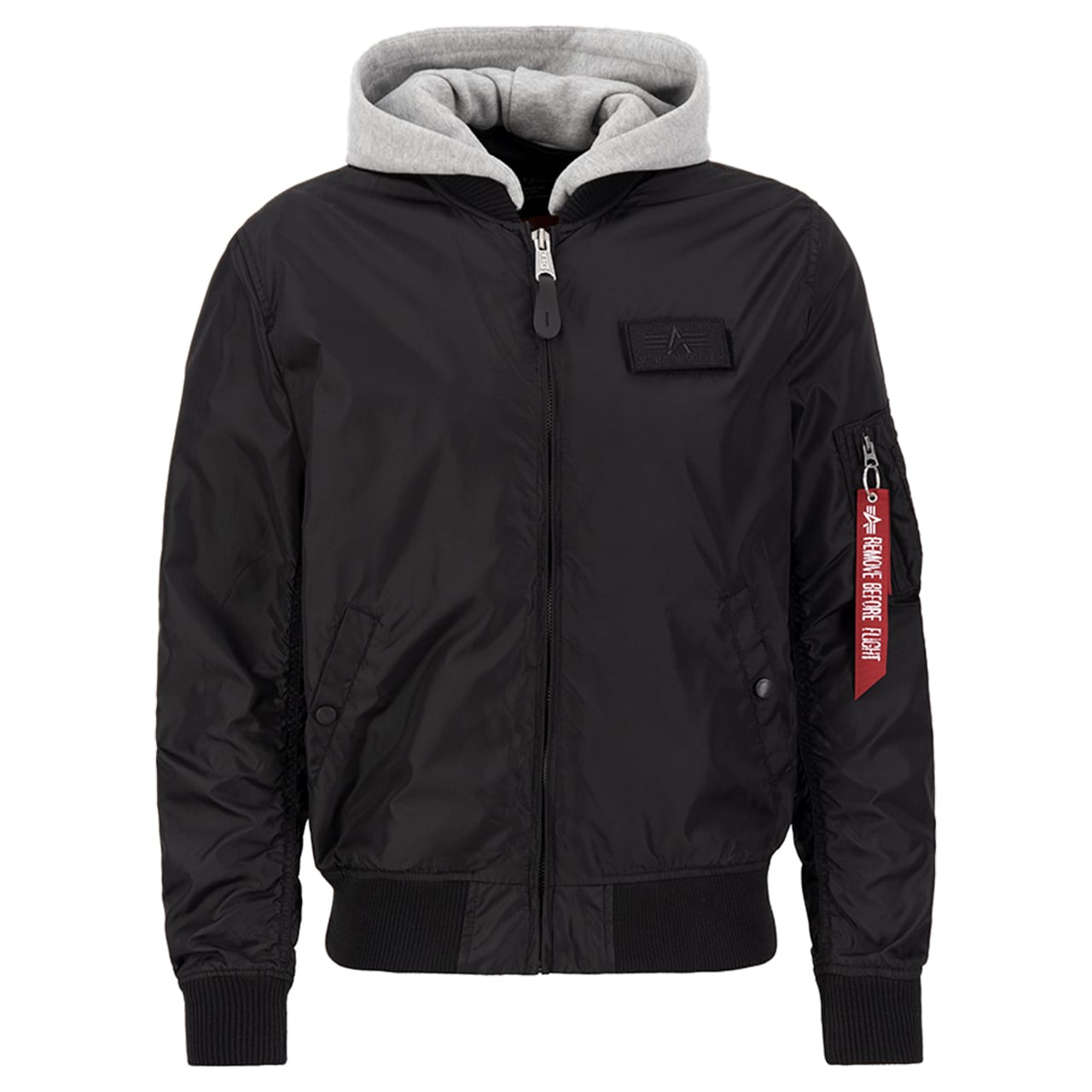 Kurtka Alpha Industries MA-1 TT Hood - Black