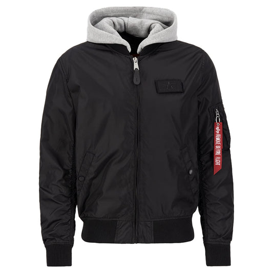Kurtka Alpha Industries MA-1 TT Hood - Black