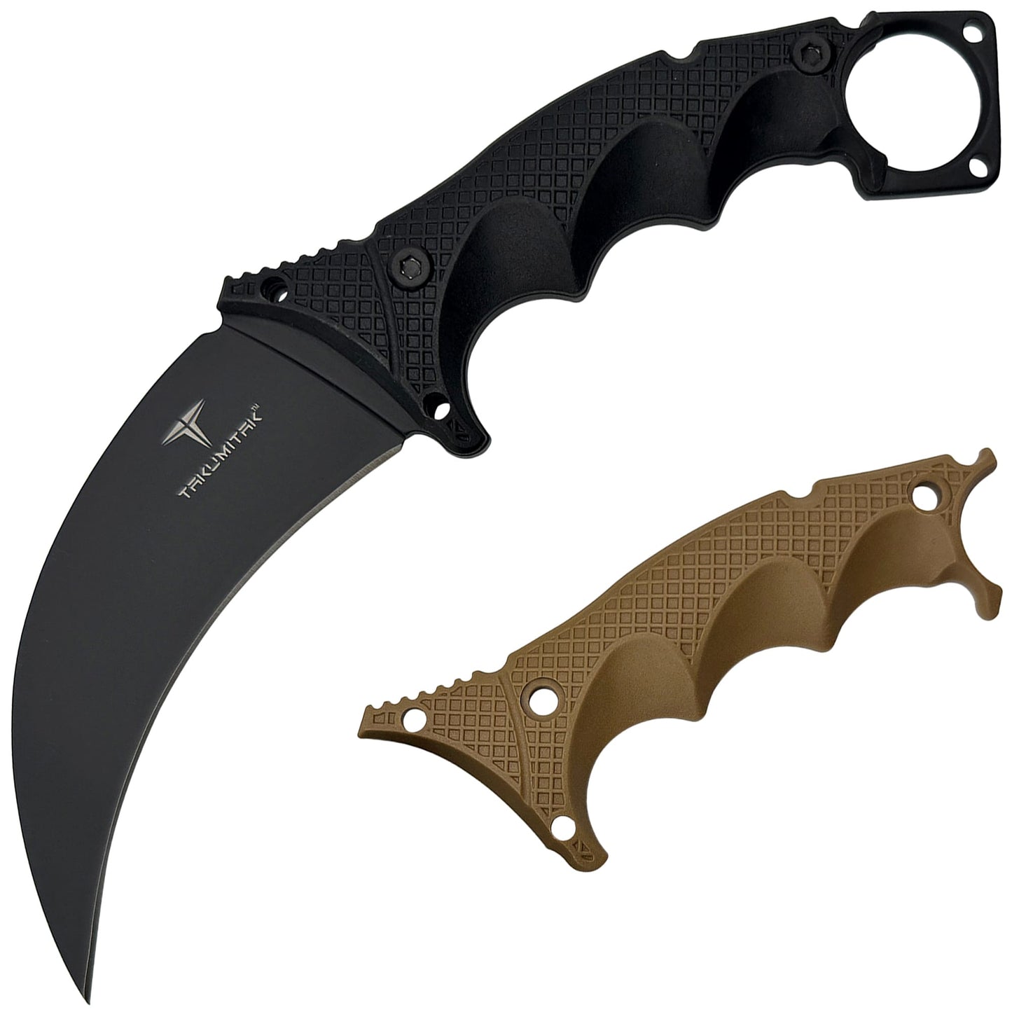 Nóż Takumitak Midnight - Black/Coyote Brown