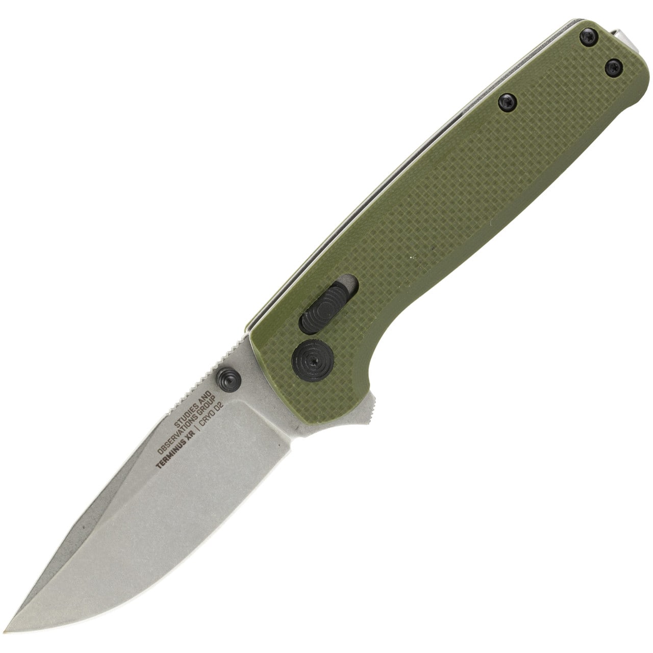 Nóż składany SOG Terminus XR G10 Satin - Olive Drab