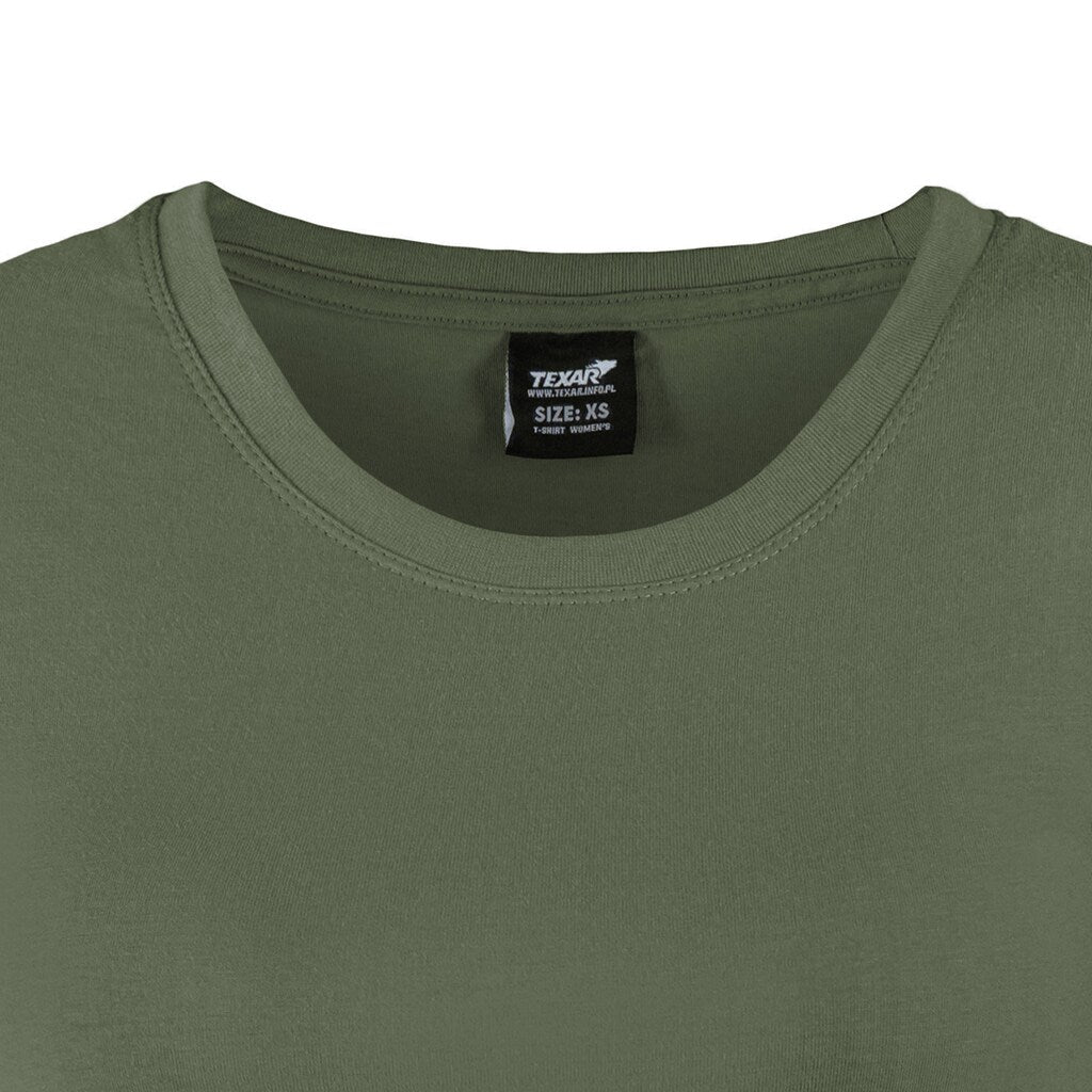 Koszulka T-shirt damska Texar - Olive