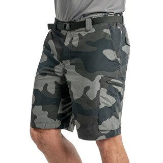 Szorty Columbia Silver Ridge Cargo - Black Camo