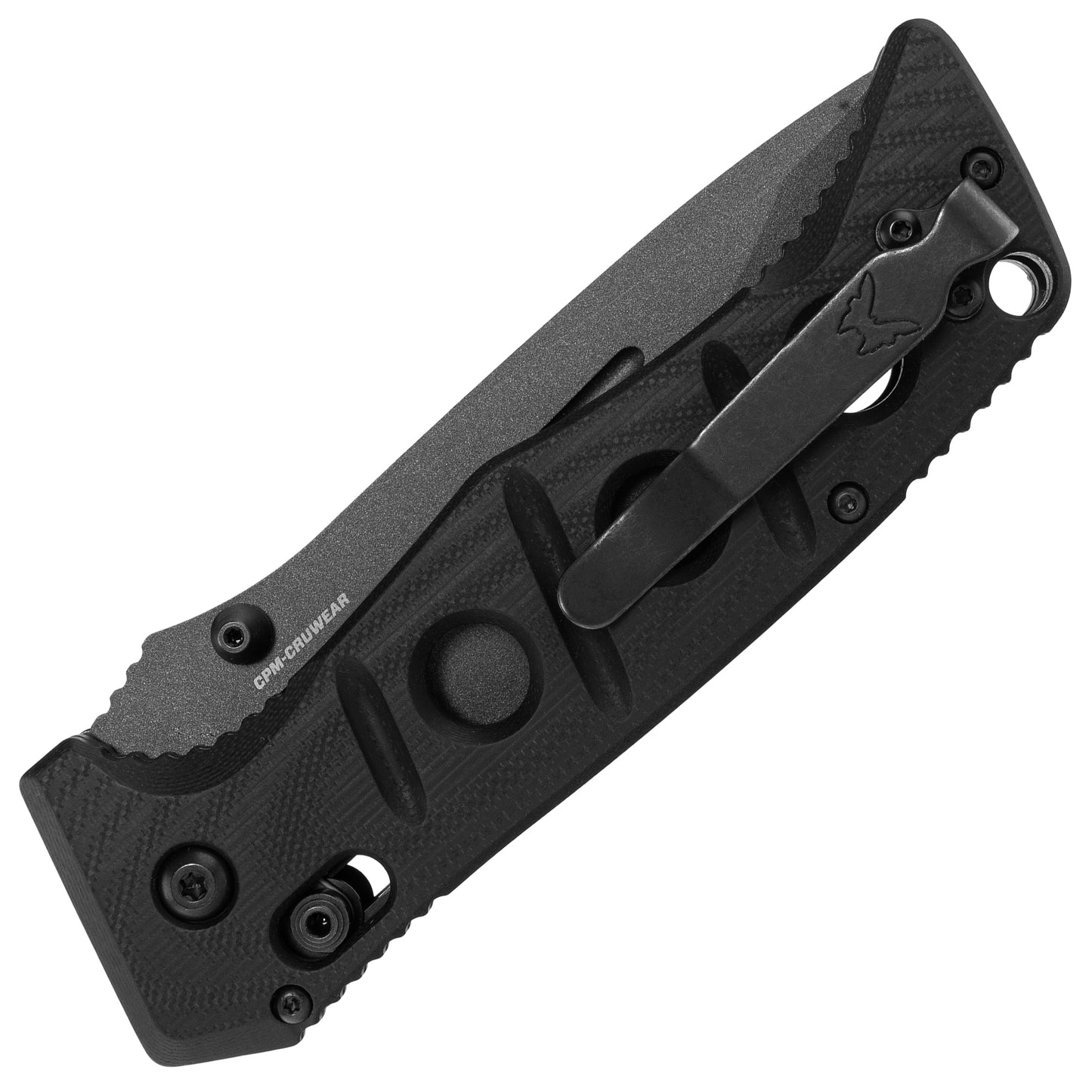 Nóż składany Benchmade Adamas CPM-CruWear - Black G10