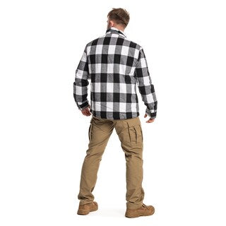 Kurtka Brandit Lumber Jacket - White/Black