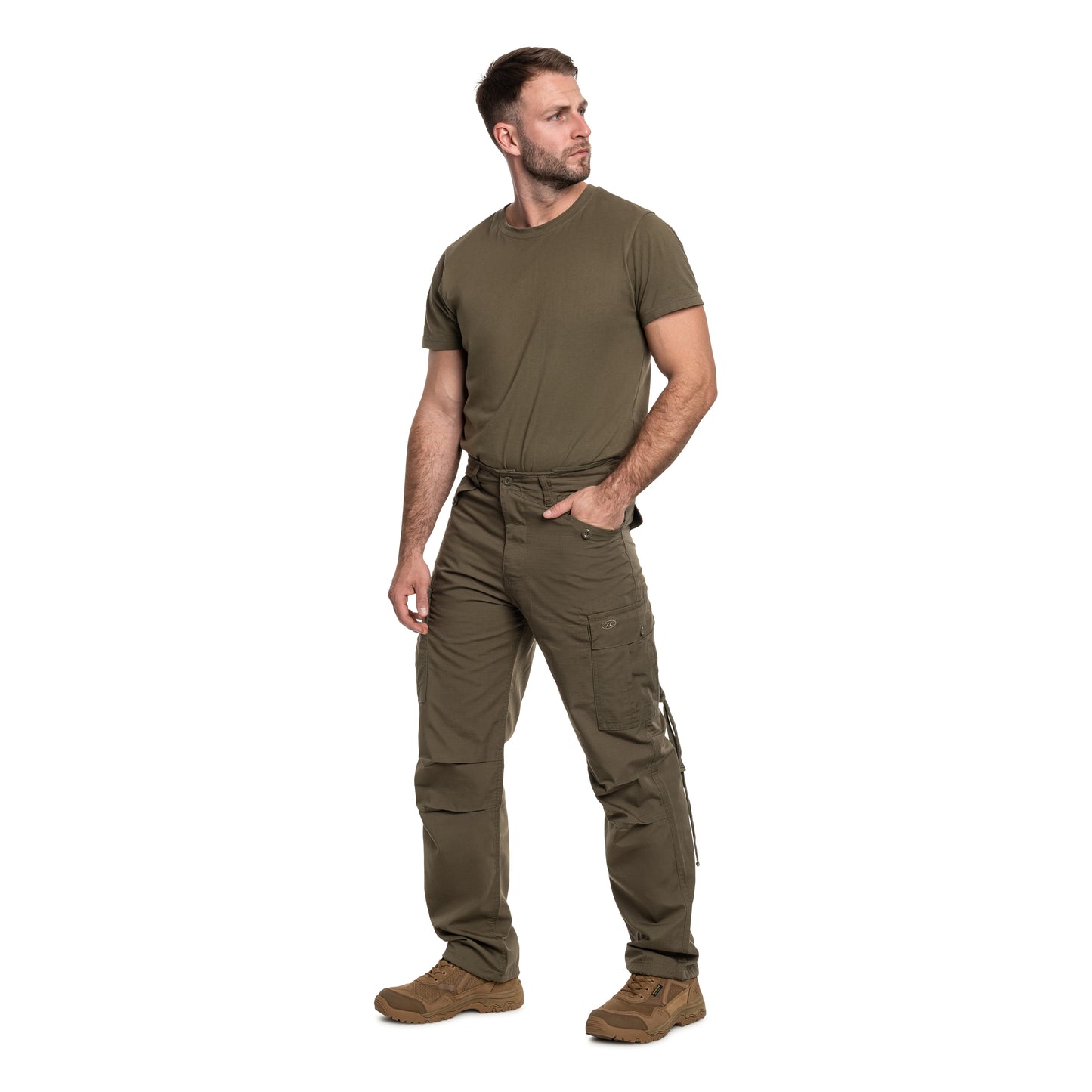 Spodnie Highlander Forces M65 Combat Trousers - Ranger Green