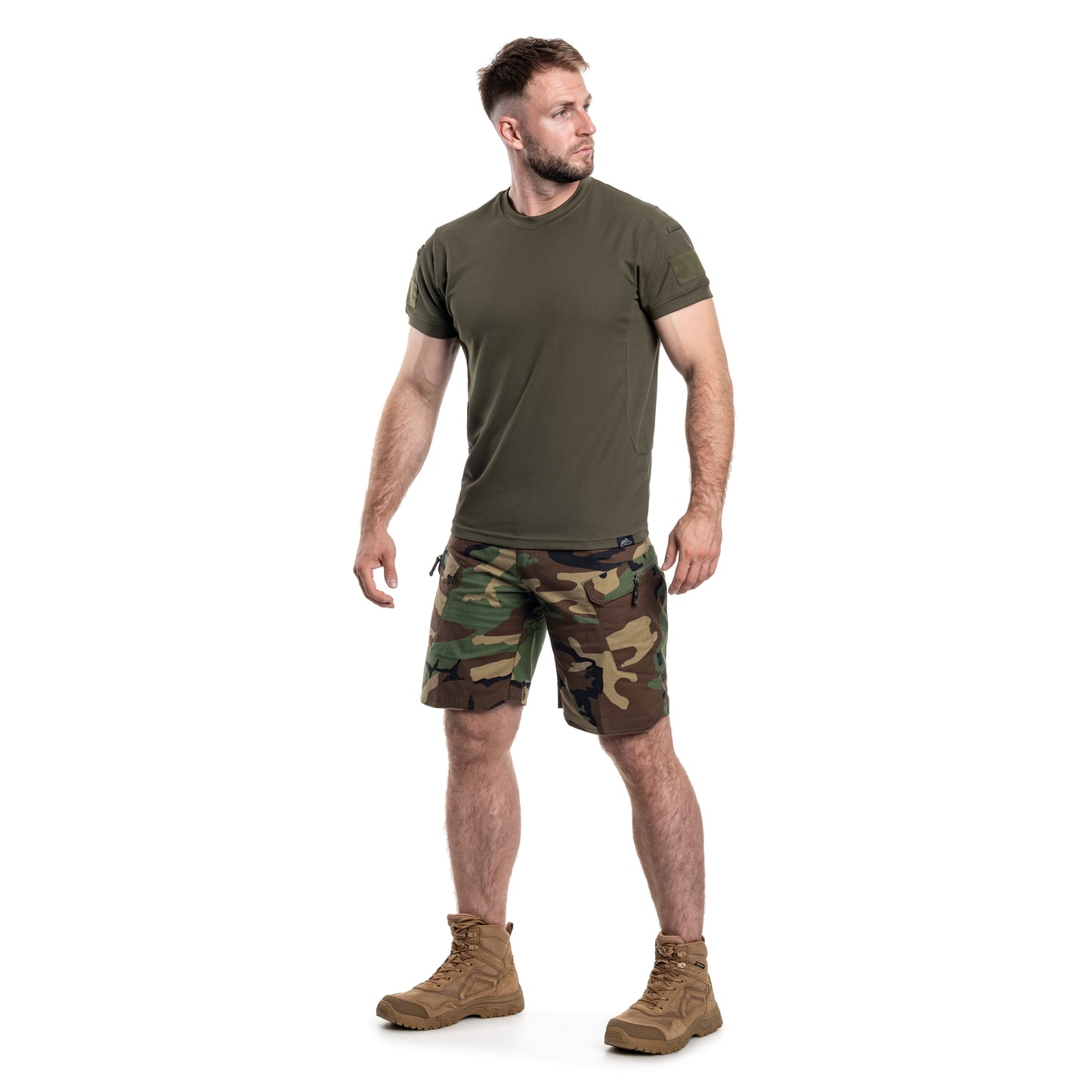 Szorty Helikon UTS 8,5" PolyCotton Rip-Stop - US Woodland