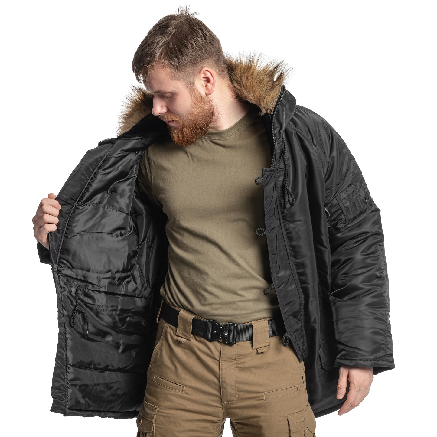Kurtka Mil-Tec N3B Parka - Black