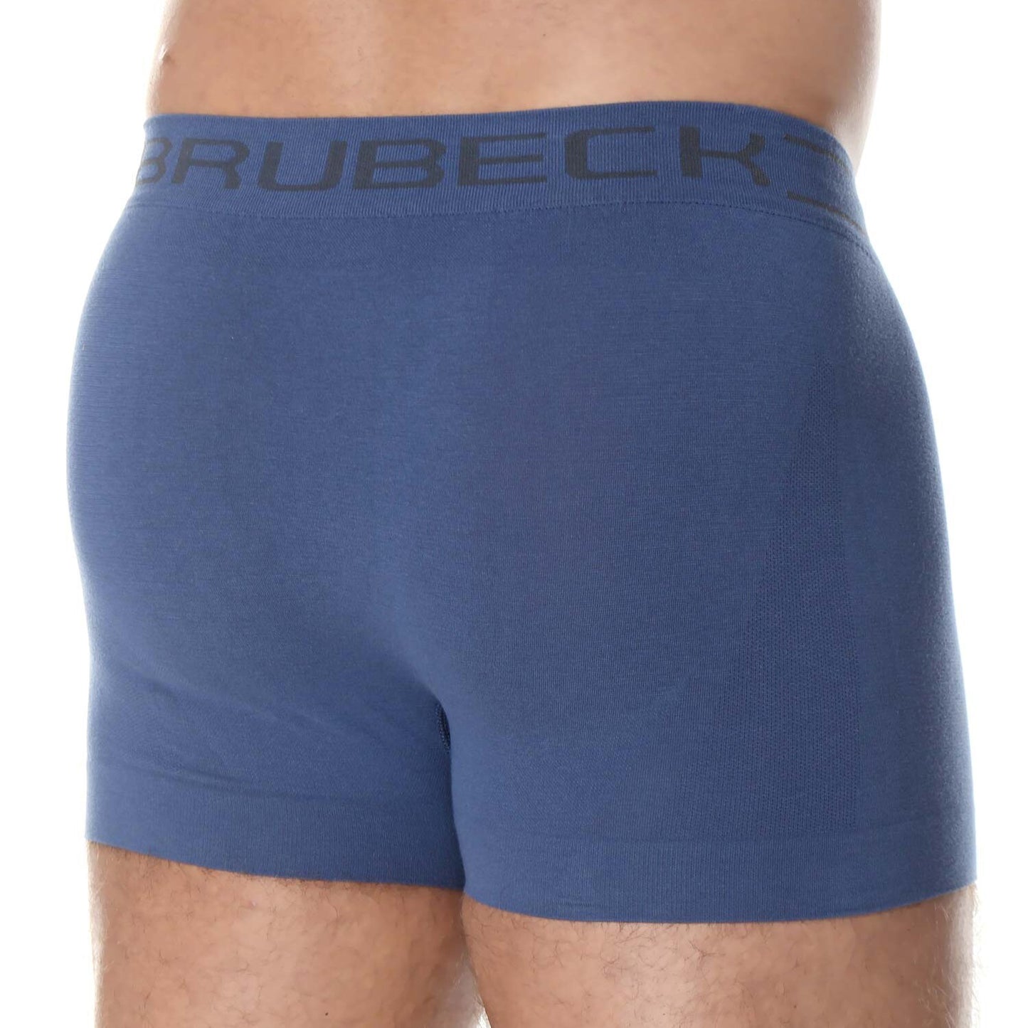 Bokserki termoaktywne Brubeck Classic Comfort Cotton - Niebieskie
