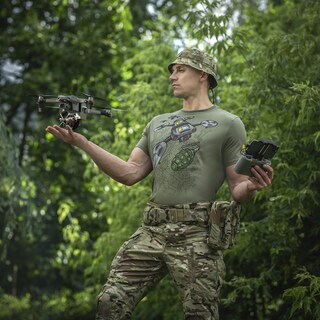 Koszulka T-shirt M-Tac Dron - Light Olive