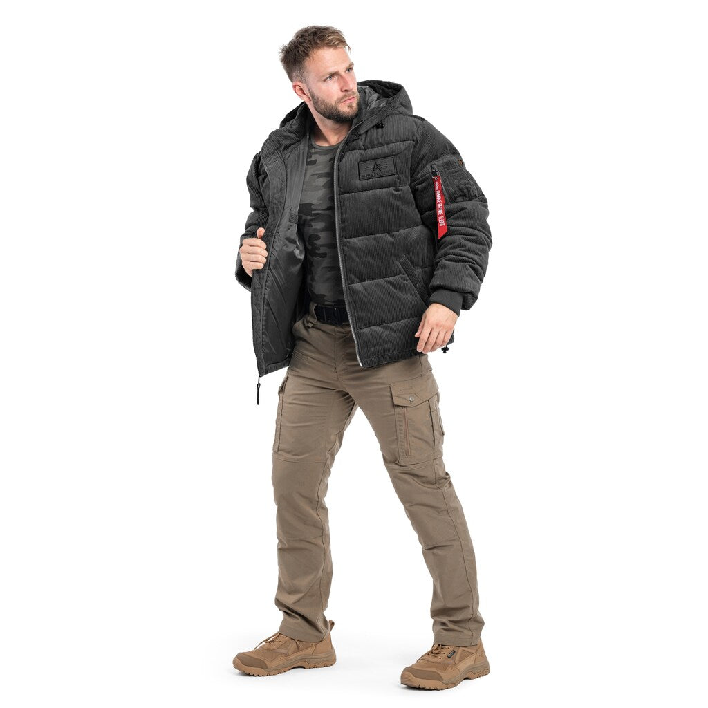 Kurtka Alpha Industries Puffer Cord - Black