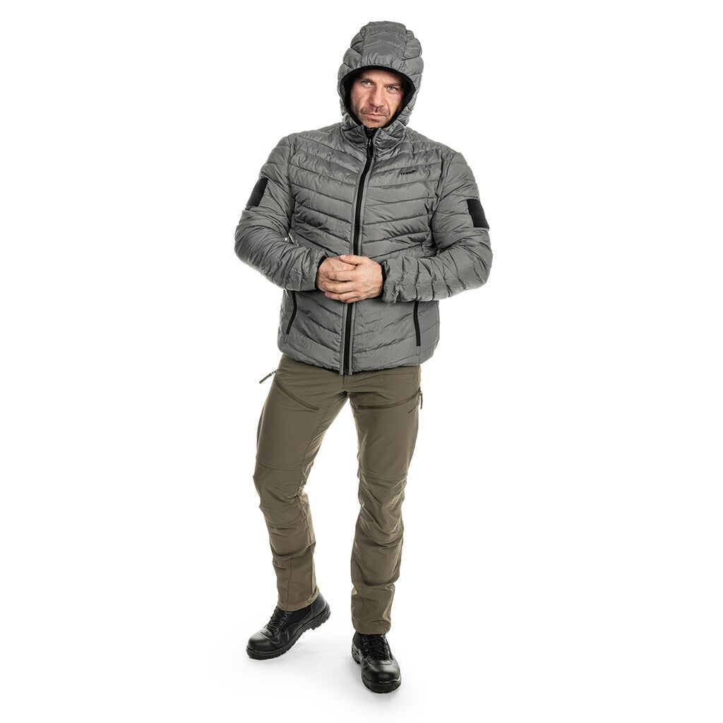 Kurtka puchowa dwustronna Texar Reverse - Black/Grey