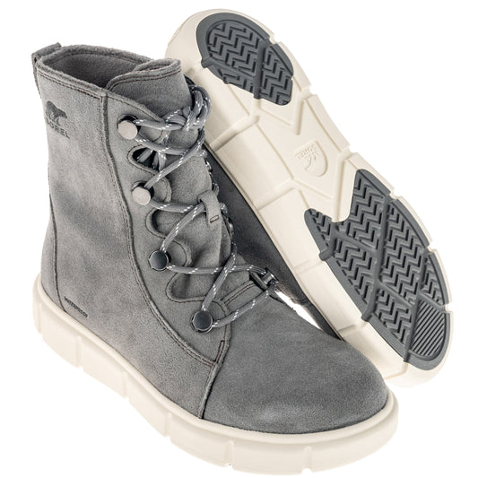 Buty damskie Sorel Explorer III Joan - Quarry/Chalk
