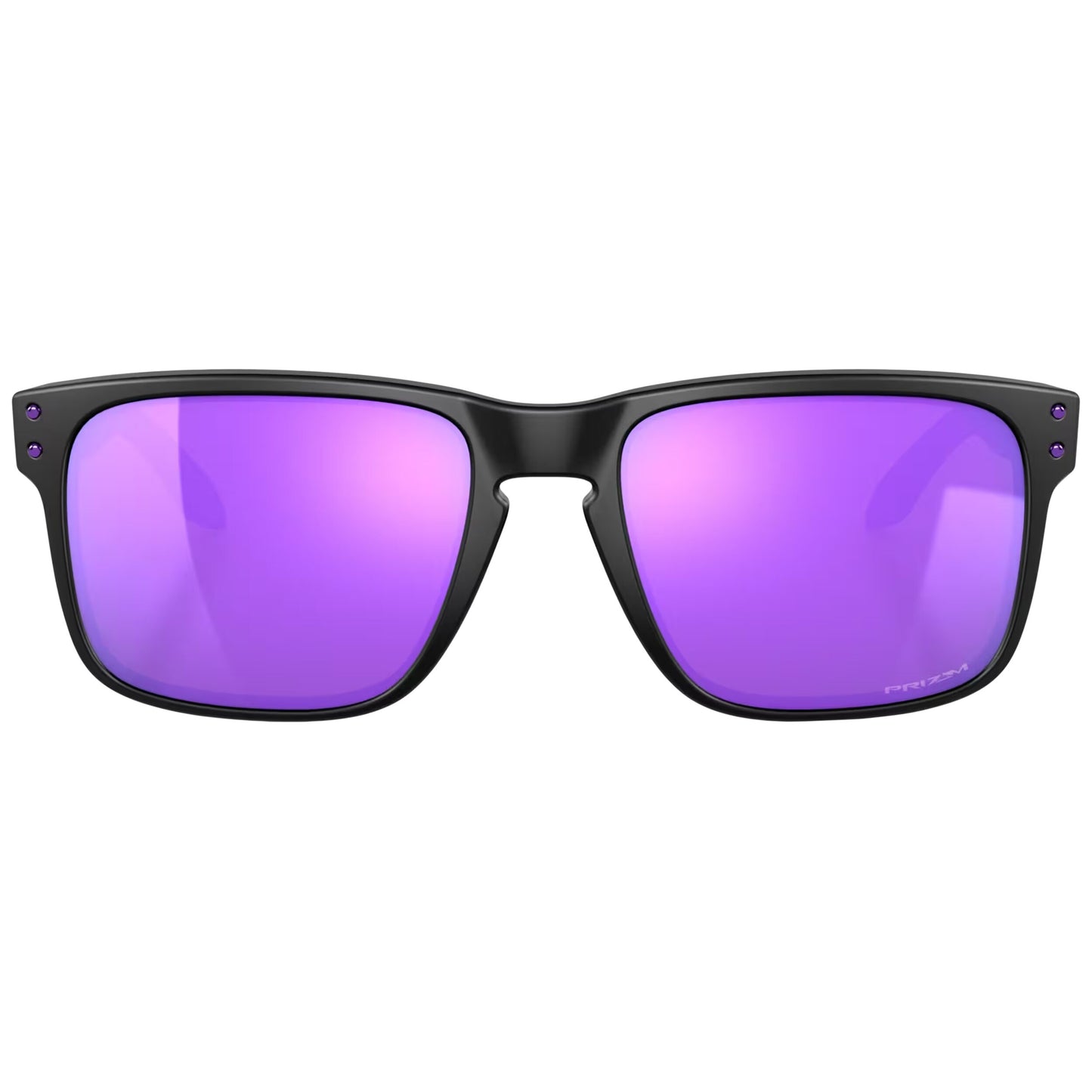 Okulary przeciwsłoneczne Oakley Holbrook - Matte Black Frame/Prizm Violet Lenses