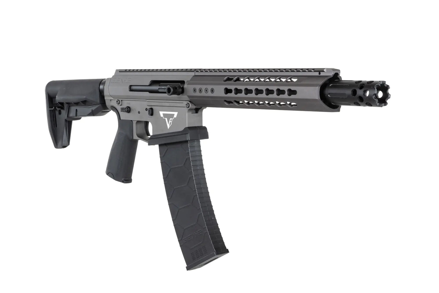 Strzelba ASG Double Bell TTI Genesis Arms Gen-12 Kestrel ETU - Grey