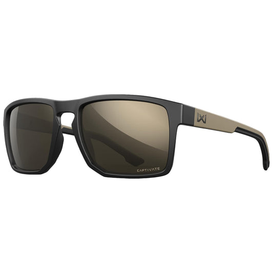 Okulary Wiley X Founder - Captivate Tungsten Mirror/Matte Black/Tan