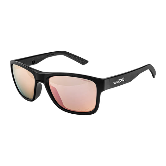 Okulary Wiley X Ovation - Captivate Polarized Rose Gold Mirror/Matte Black