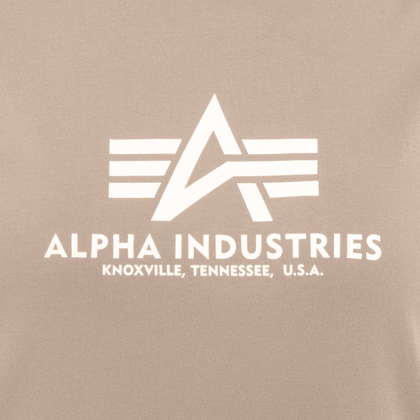 Koszulka T-shirt damska Alpha Industries New Basic - Vintage Sand