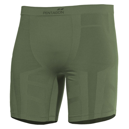 Szorty termoaktywne Pentagon Plexis - Camo Green