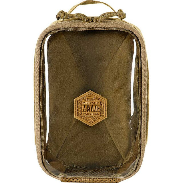 Organizer M-Tac Elite przezroczysty Gen.II Small - Coyote