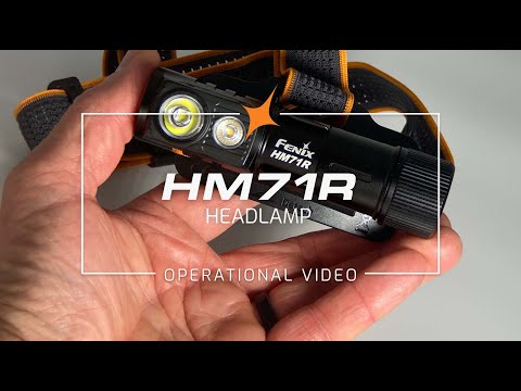 Latarka czołowa i kątowa Fenix HM71R - 2700 lumenów